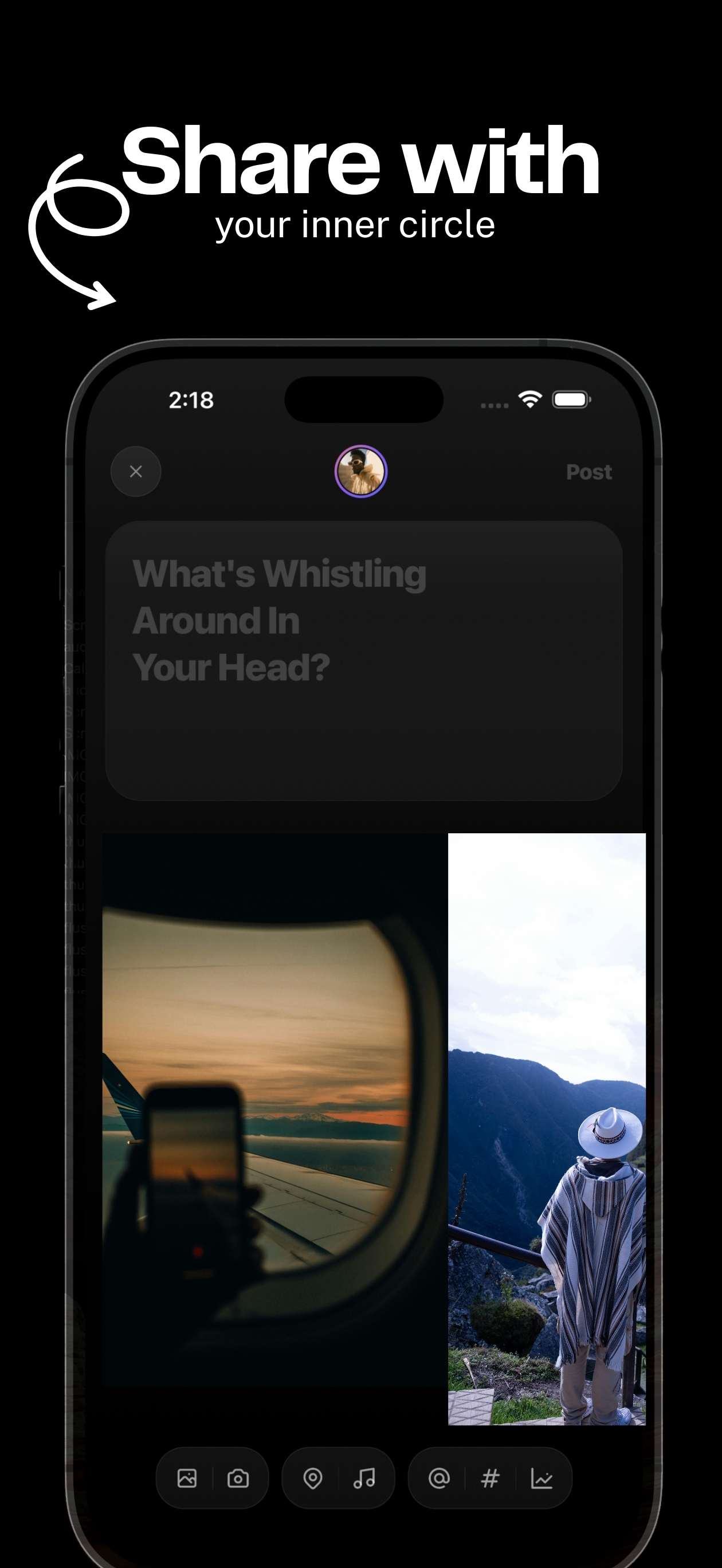 Whistlr Screen